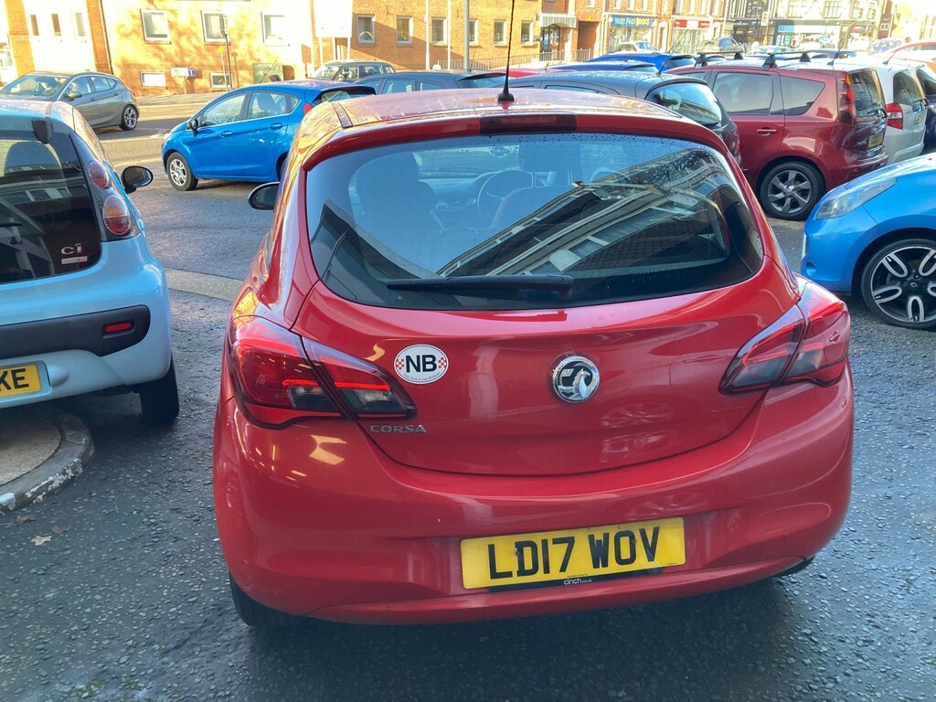 Vauxhall Corsa 1.4 I Ecoflex Sting LD17WOV Red #4