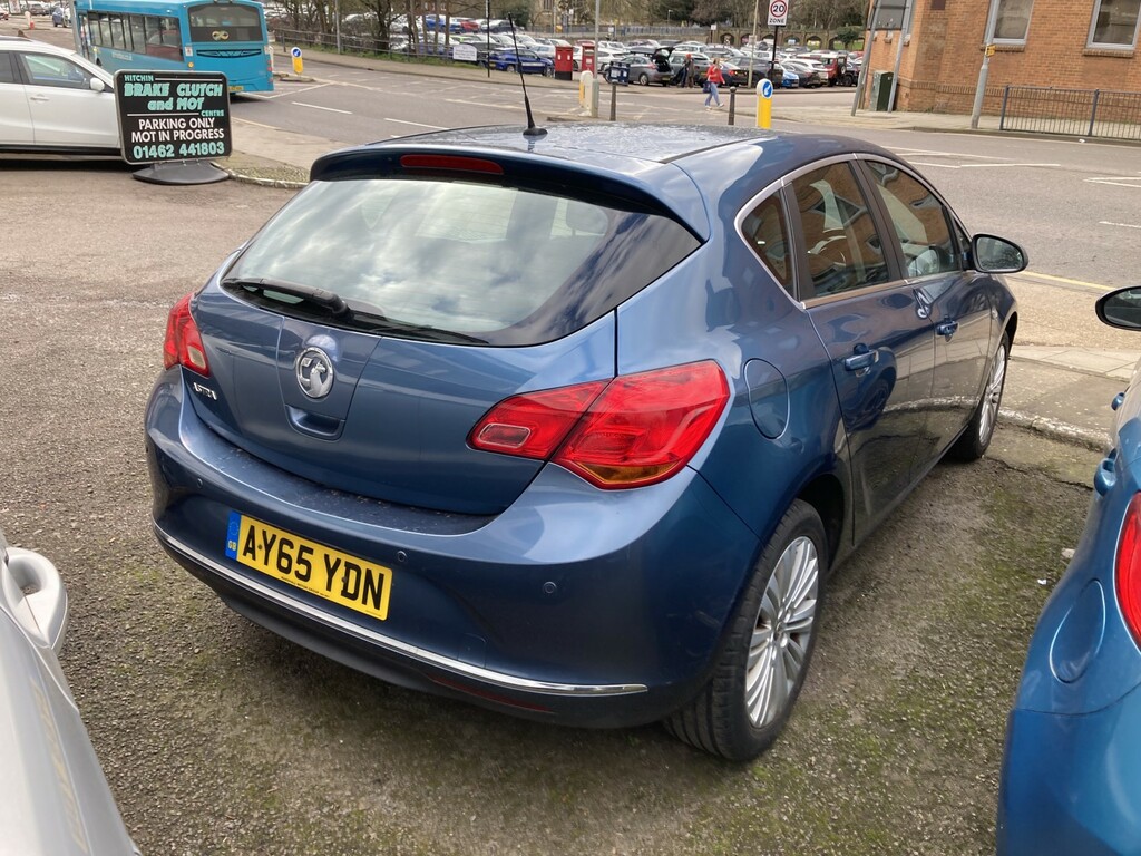 Vauxhall Astra 1.4 I Excite AY65YDN Blue #3