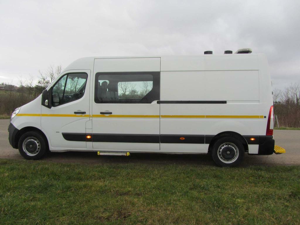 Vauxhall Movano 2.3 Cdti 3500 Fwd L3 Medium Roof Euro 6 SJ67YSG White #2