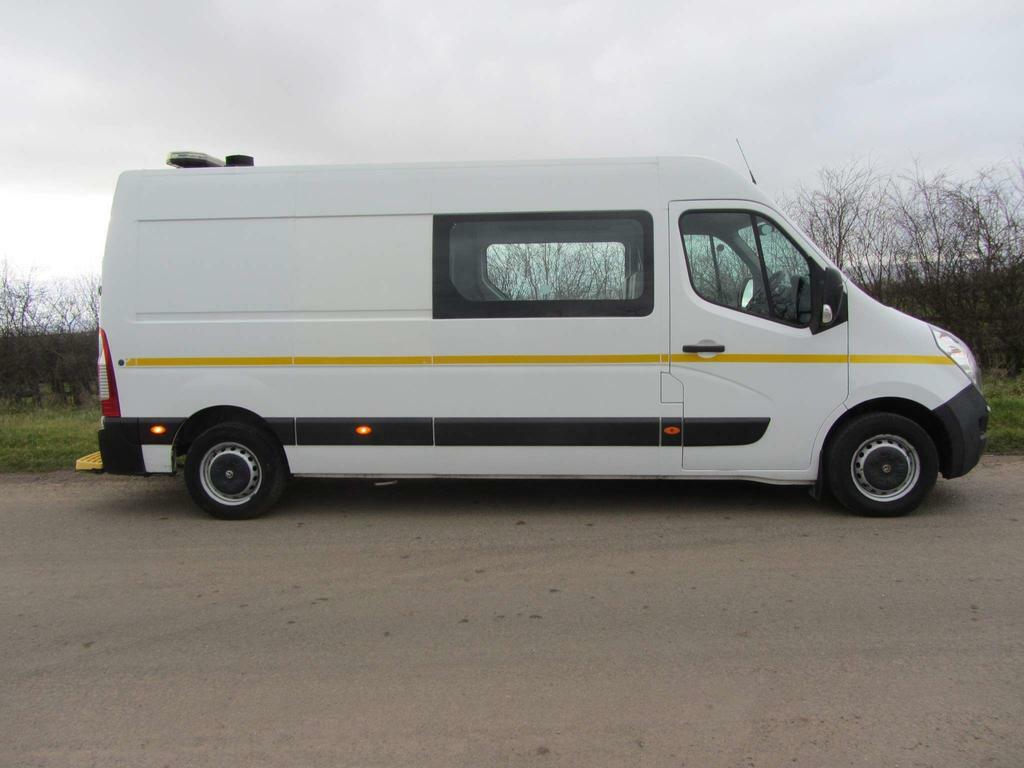 Vauxhall Movano 2.3 Cdti 3500 Fwd L3 Medium Roof Euro 6 SJ67YSG White #4