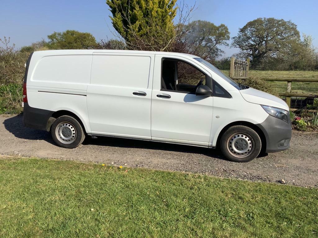 Mercedes-Benz Vito 1.6 111 Cdi Fwd L2 Euro 6 White #2