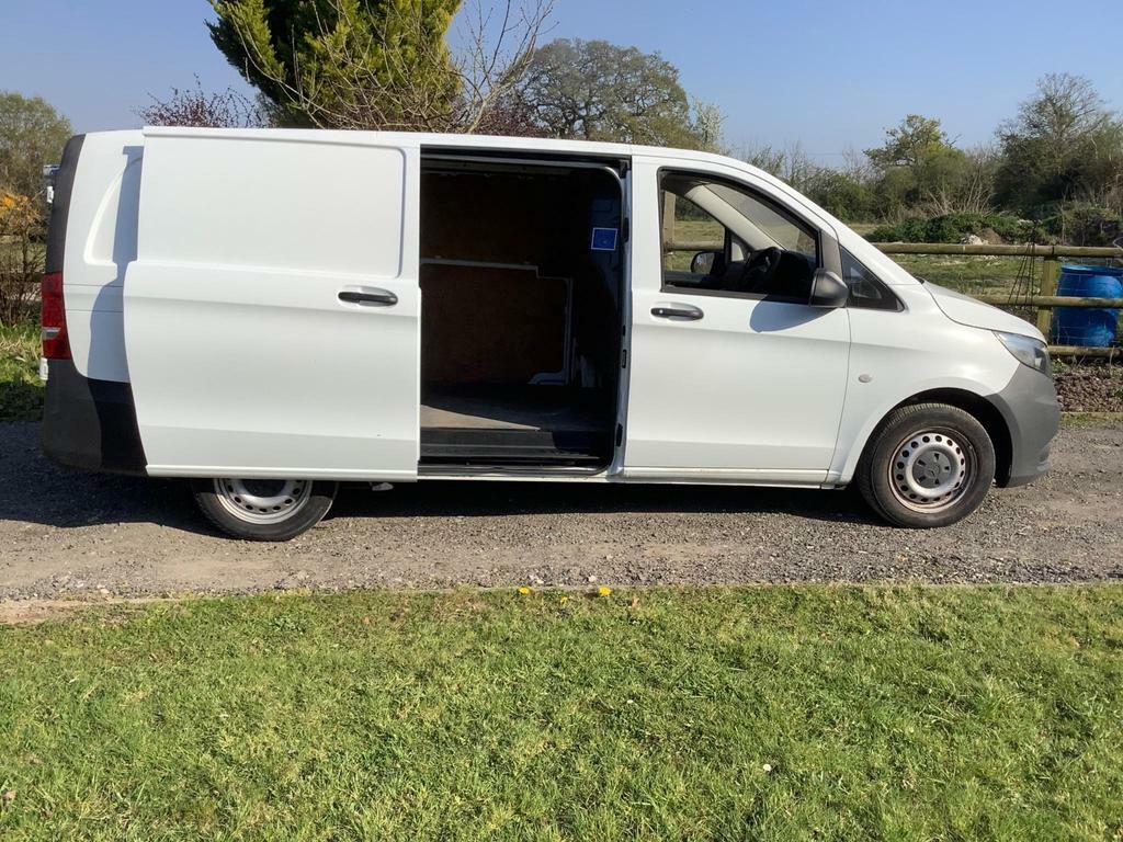 Mercedes-Benz Vito 1.6 111 Cdi Fwd L2 Euro 6 White #3