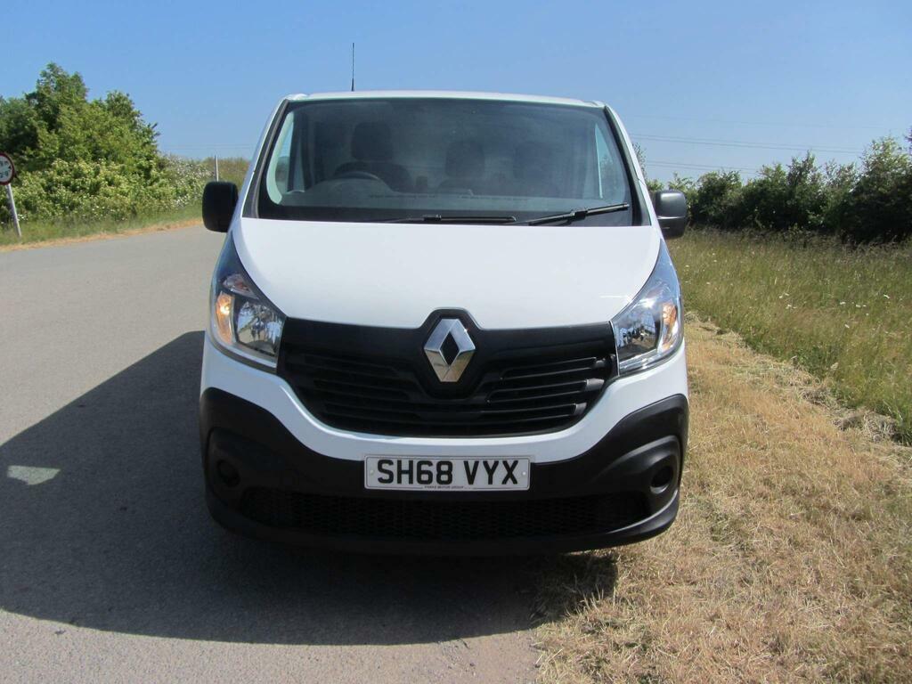 Renault Trafic 1.6 Dci 29 Business Lwb Standard Roof Euro 6 SH68VYX White #2