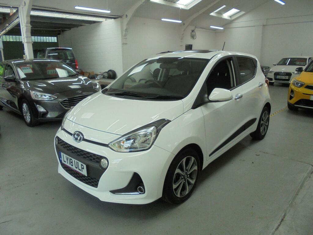 Hyundai I10 1.2 Premium Se Sat Nav LY18ULP White #4