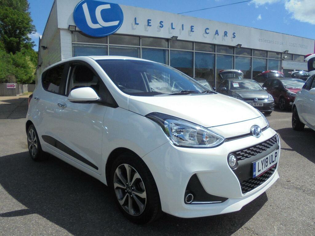 Hyundai I10 1.2 Premium Se Sat Nav White