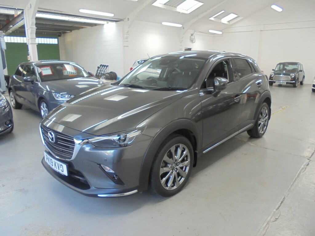 Mazda CX-3 2.0 Skyactiv-g Sport Sat Nav Heated Front Seats PK19KVO Grey #3