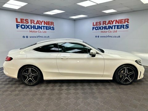 Mercedes-Benz C Class 1.5 C200 Mhev KP68VCG White #2