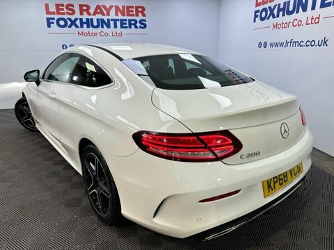 Mercedes-Benz C Class 1.5 C200 Mhev KP68VCG White #3