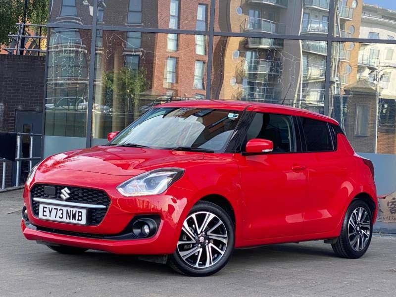 Suzuki Swift 1.2 Dualjet 83 12V Hybrid Sz5 - 2023 73 EY73NWB Red #4