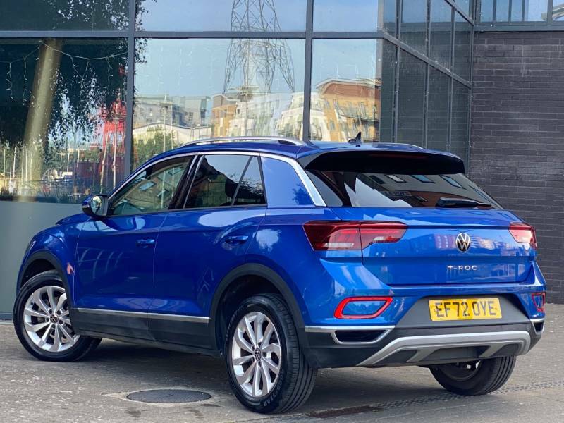 Volkswagen T-Roc 1.0 Tsi Style - 2022 72 EF72OYE Blue #4