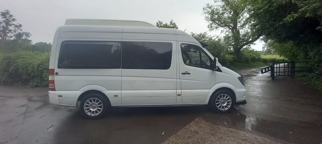 Mercedes-Benz Sprinter 2.1 313 Cdi Mwb White #4