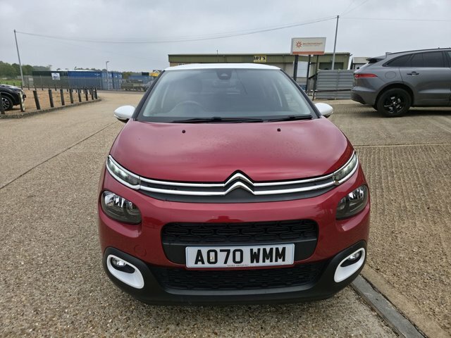 Citroen C3 Puretech Flair Plus Hatchback AO70WMM Red #3