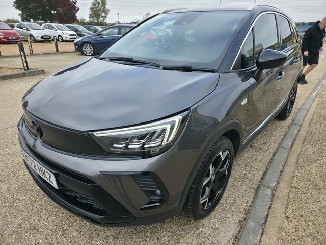 Vauxhall Crossland Turbo D Ultimate Suv EK72HKZ Grey #4