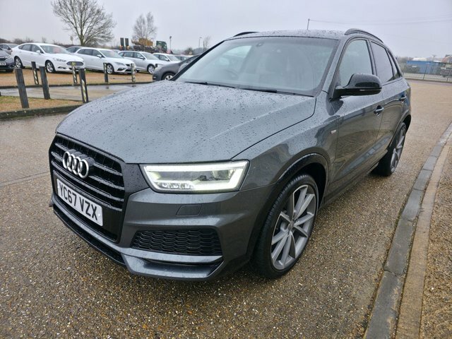 Audi Q3 Tdi Black Edition Suv YC67VZX Grey #4