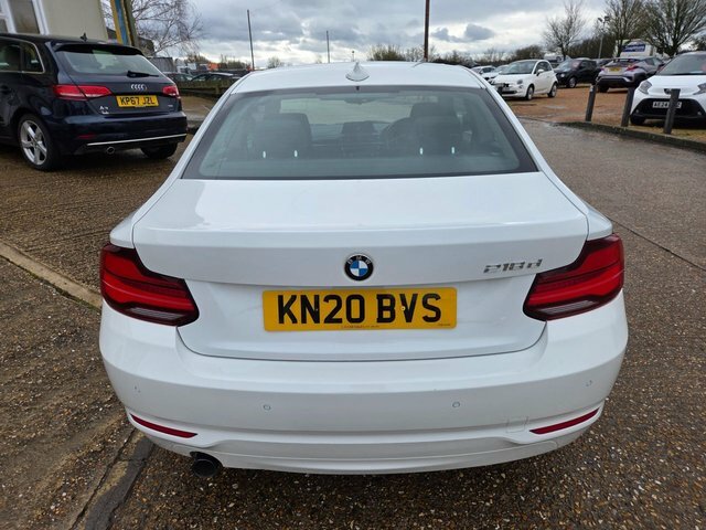 BMW 2 Series Gran Coupe 218D Sport Coupe White #6