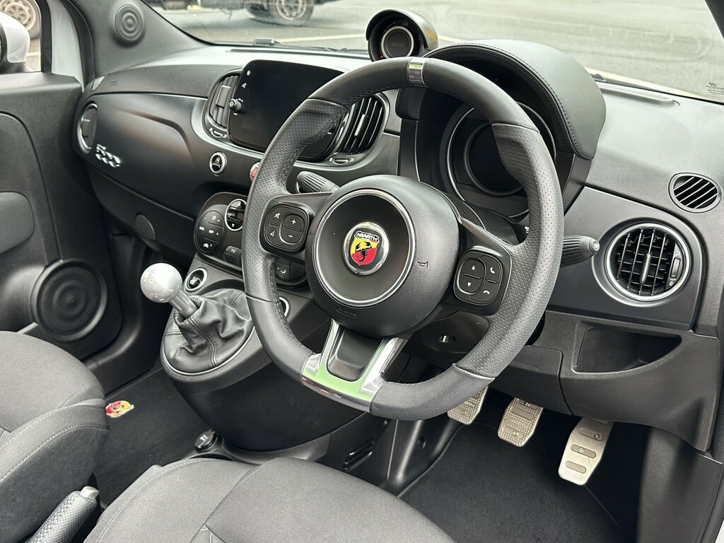 Abarth 595 Convertible 1.4 T-jet F595 Pista Cabrio FX72HWH Grey #3