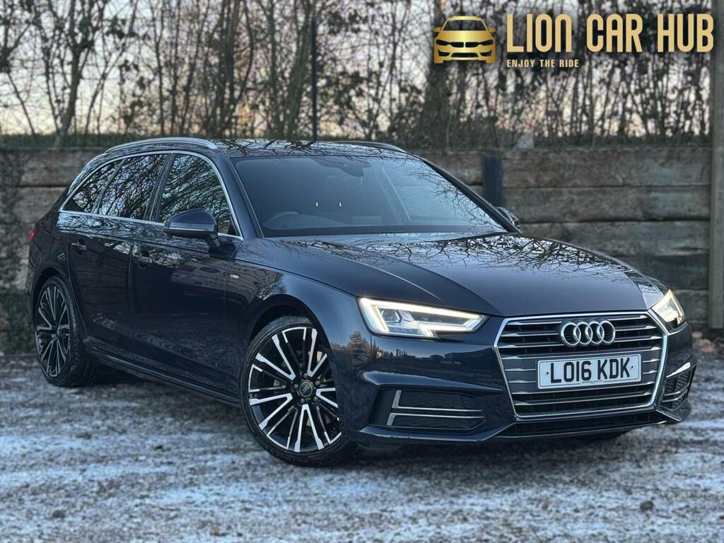 Audi A4 Avant 2.0 Tdi S Line S Tronic Euro 6 Ss Blue