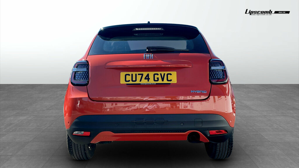 Fiat 600 1.2 Hybrid 48V Edct-6 Orange #5