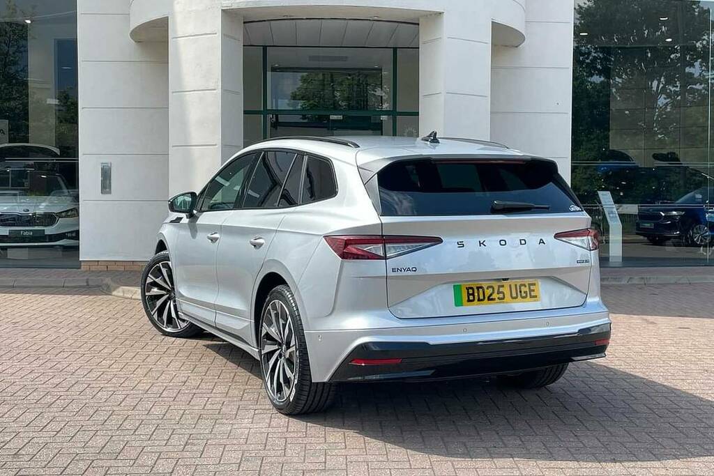 Skoda ENYAQ 210Kw 85X Sportline 82Kwh 4X4 BD25UGE Silver #3