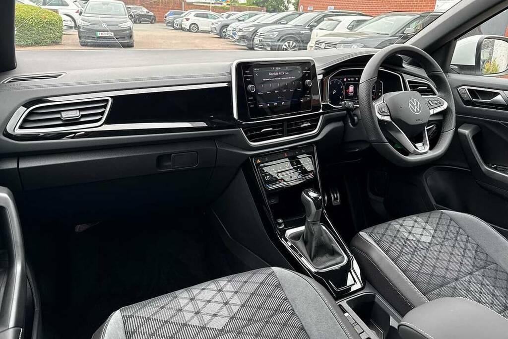 Volkswagen T-Roc 1.5 Tsi R-line Dsg FH25PWX White #2