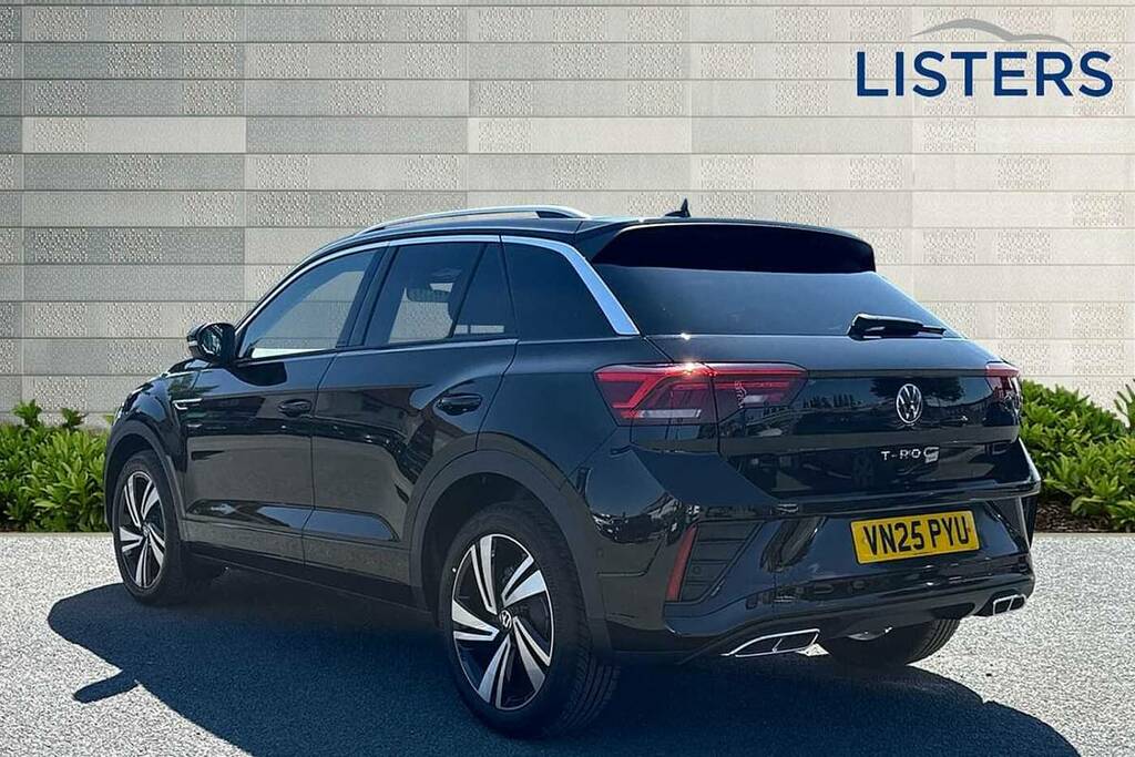 Volkswagen T-Roc 1.5 Tsi R-line VN25PYU Black #3