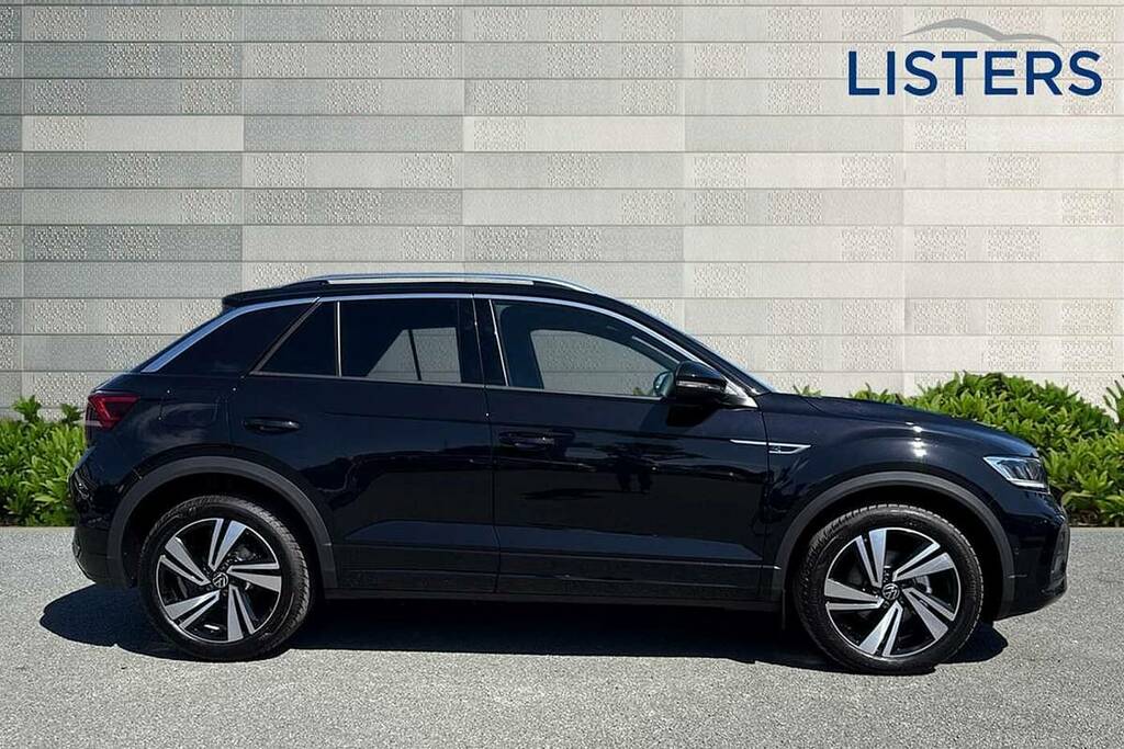 Volkswagen T-Roc 1.5 Tsi R-line VN25PYU Black #4