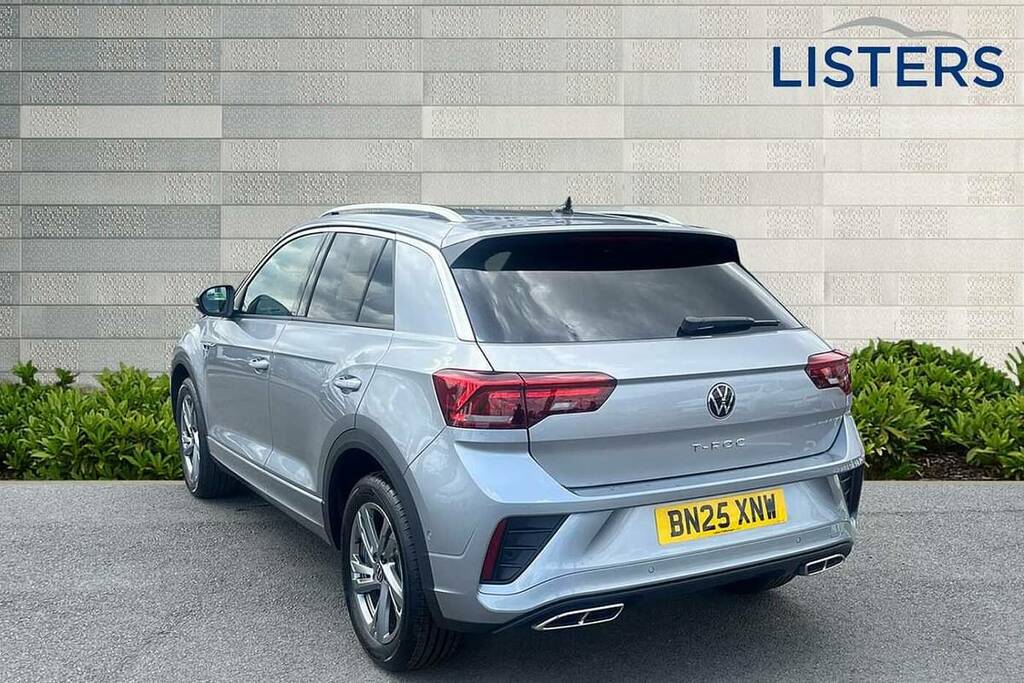 Volkswagen T-Roc 1.5 Tsi R-line Dsg BN25XNW Silver #3