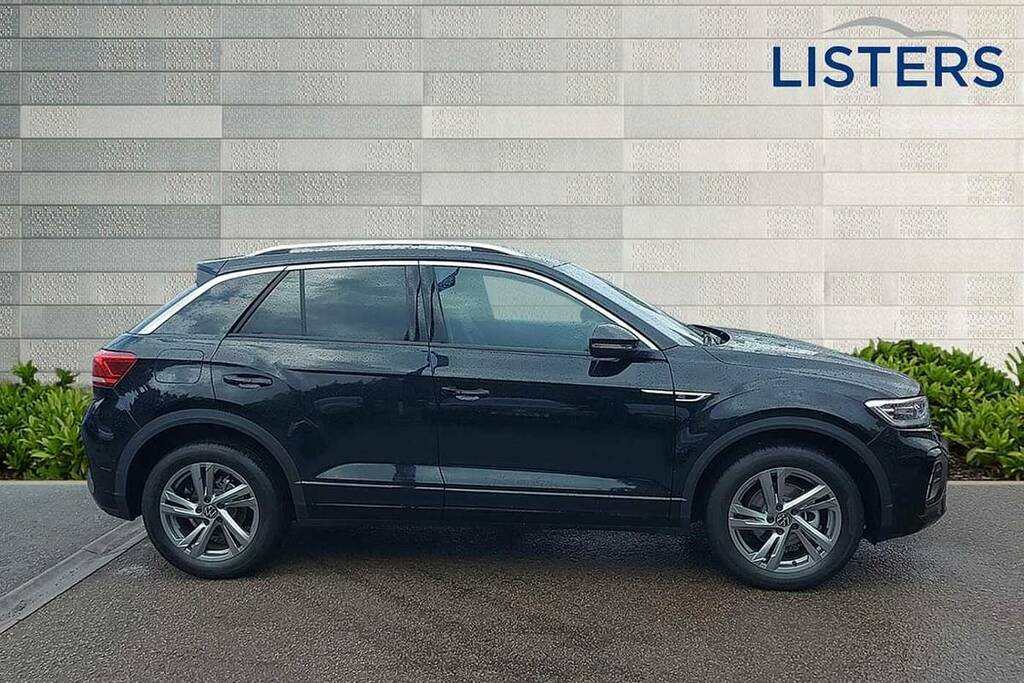 Volkswagen T-Roc 1.5 Tsi R-line BJ25XHO Black #4