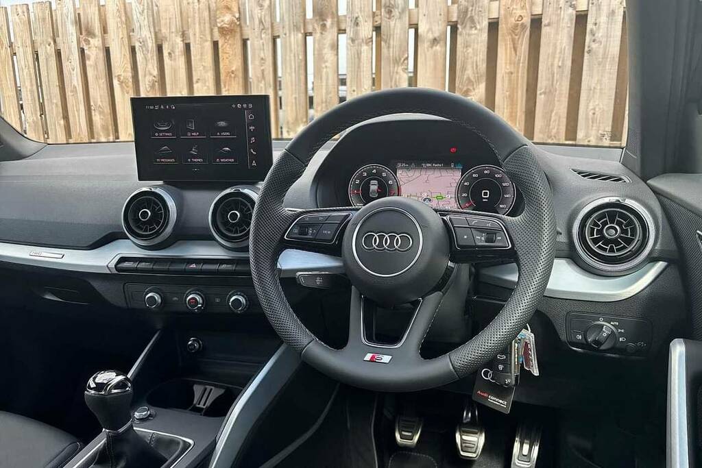 Audi Q2 30 Tfsi 116 S Line VN25PHU Black #6