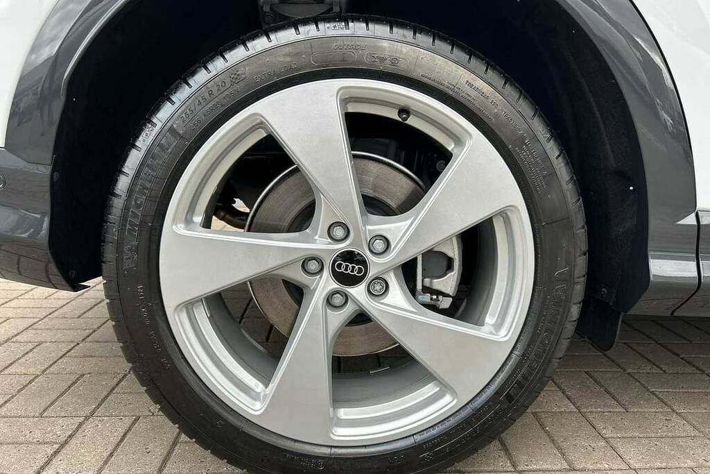 Audi Q5 2.0 Tfsi Quattro S Line S Tronic VN25ORZ White #5