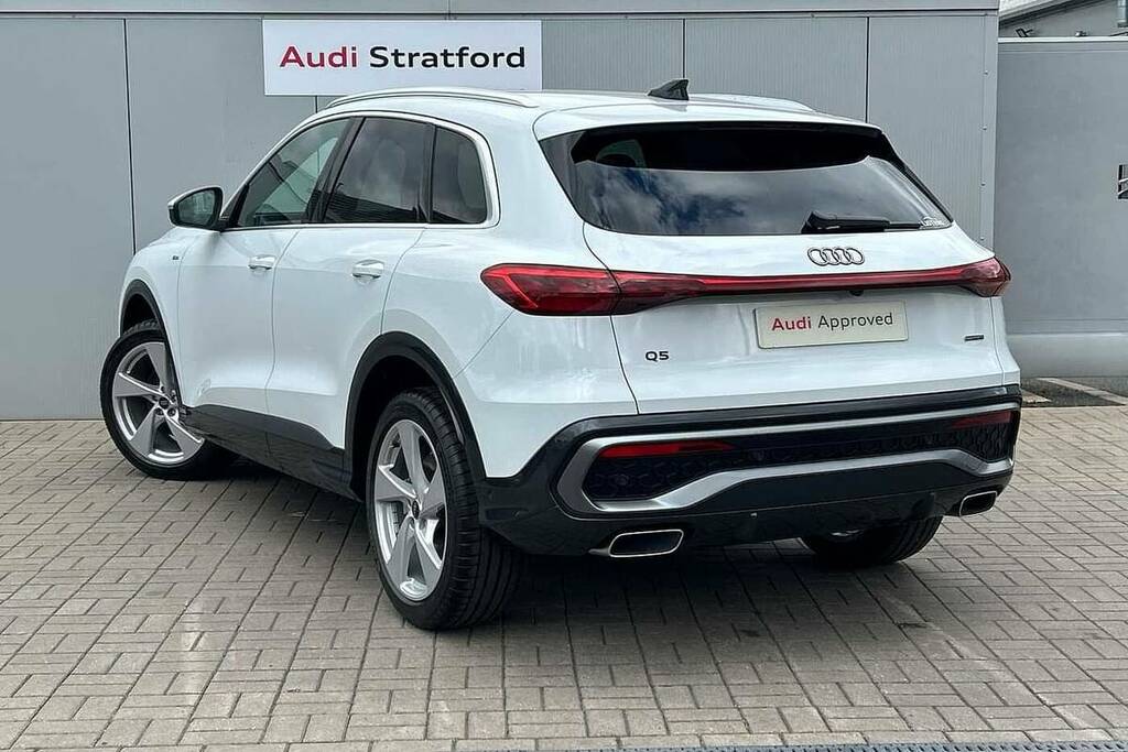 Audi Q5 2.0 Tfsi Quattro S Line S Tronic VN25ORZ White #3
