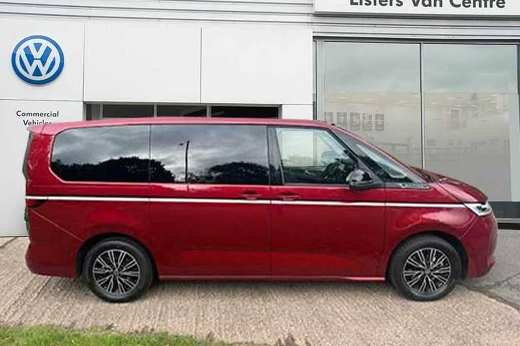 Volkswagen Multivan 1.4 Tsi Ehybrid Style Lwb Dsg Red #4