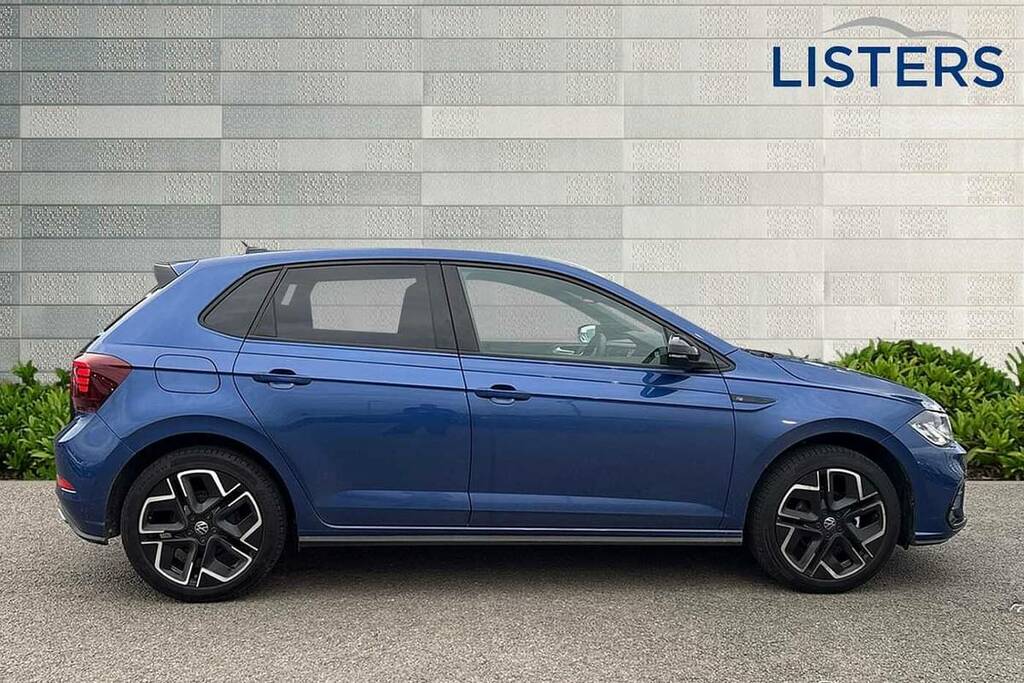 Volkswagen Polo 1.0 Tsi R-line BV75VPD Blue #4