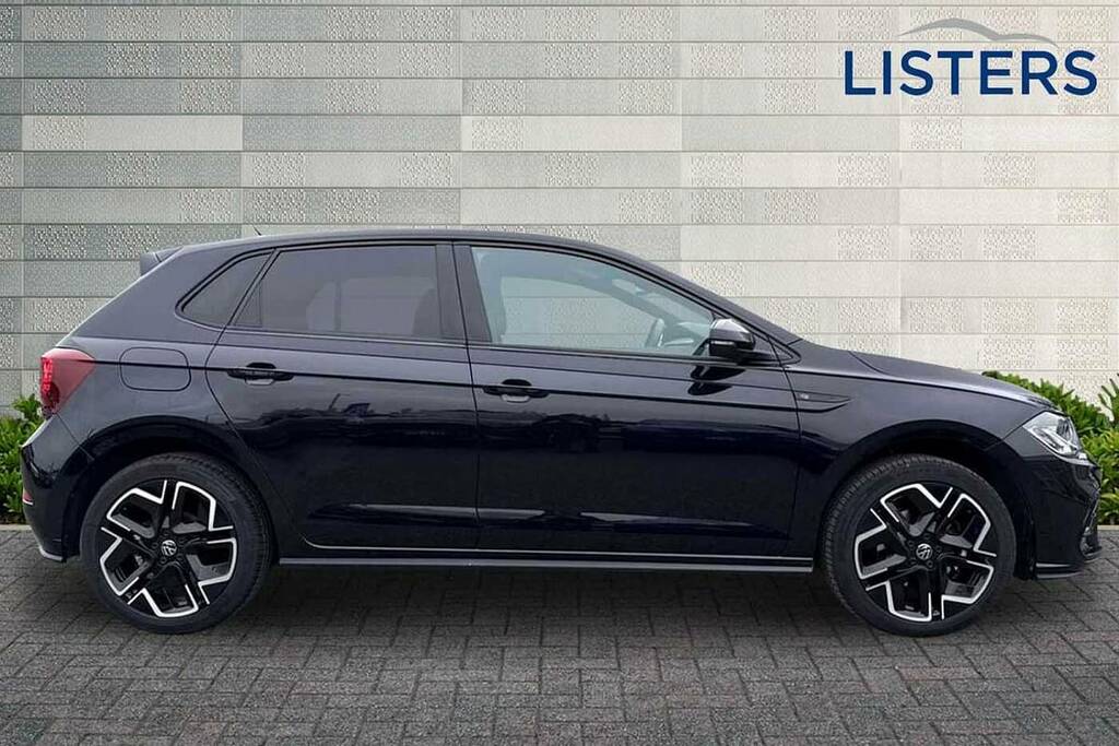 Volkswagen Polo 1.0 Tsi 115 R-line Dsg VO75XTN Black #4