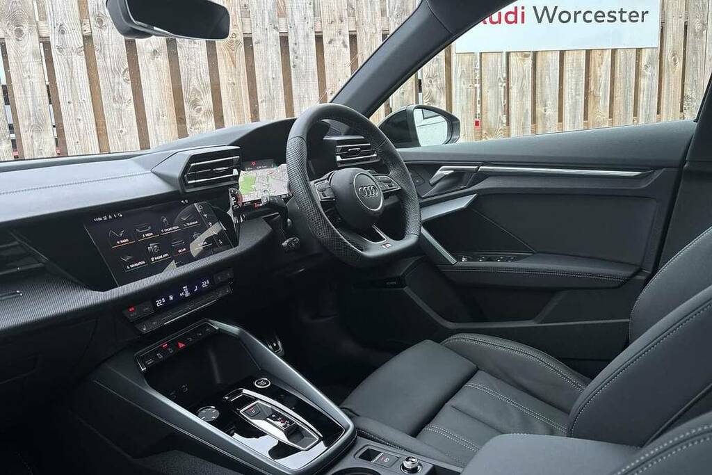 Audi A3 2.0 Tdi 150 Black Edition S Tronic VK75TXY White #2