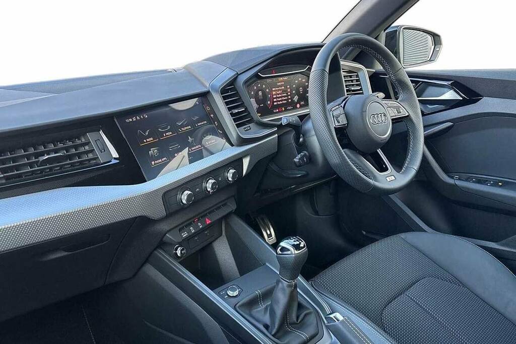 Audi A1 30 Tfsi S Line VK75USG Black #2
