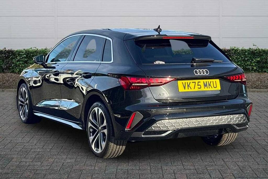 Audi A3 40 Tfsi E S Line S Tronic VK75MKU Black #3