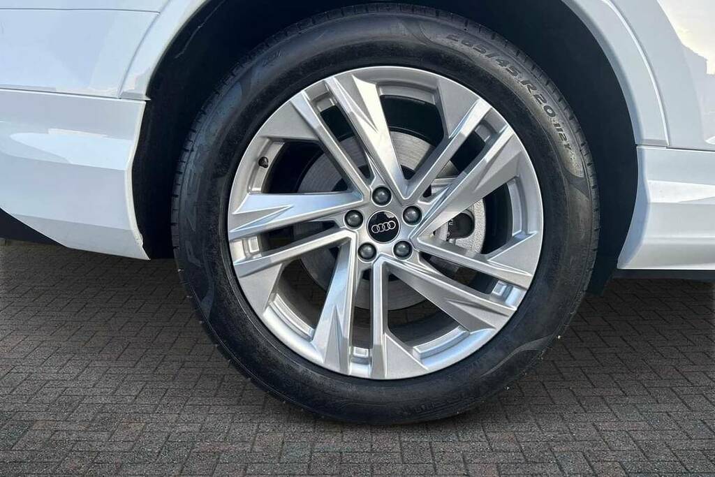 Audi Q7 55 Tfsi Quattro S Line Tiptronic VN75AYA White #5