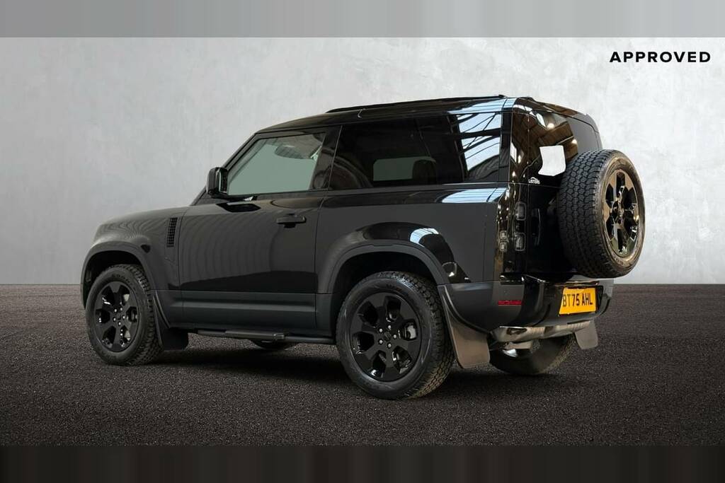 Land Rover Defender 90 3.0 D250 S 90 BT75AHL Black #2