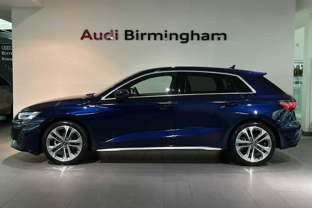 Audi A3 2.0 Tdi 150 S Line S Tronic BT75FXD Blue #4