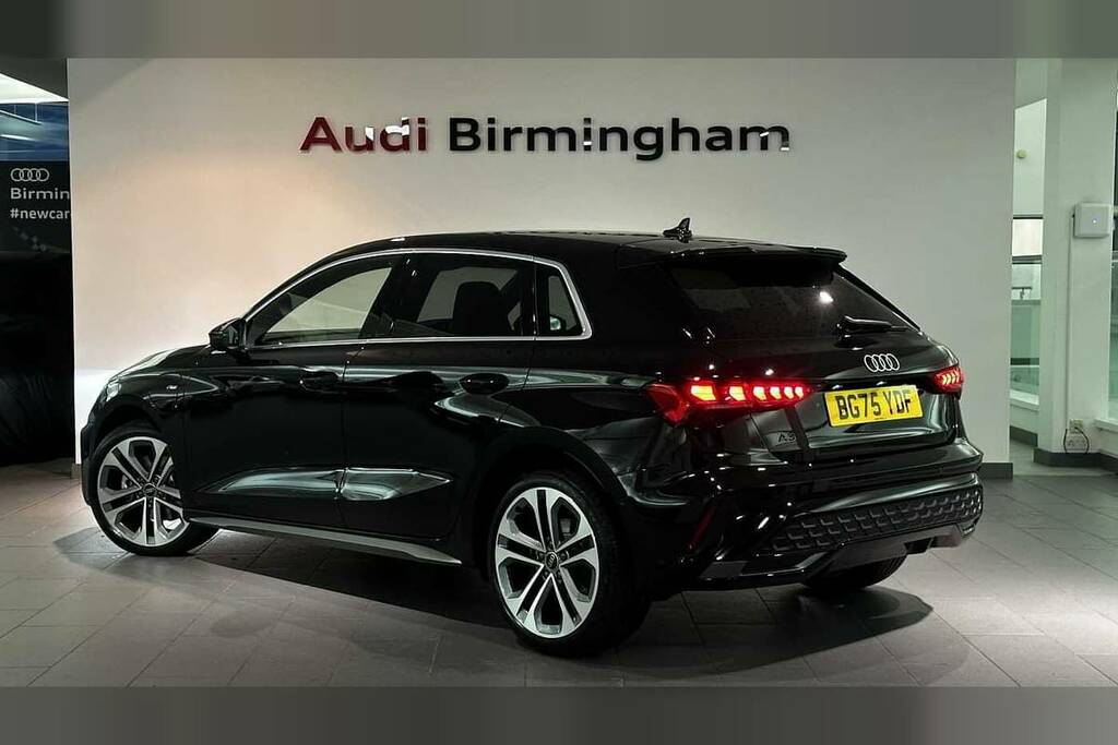 Audi A3 40 Tfsi E S Line S Tronic BG75YDF Black #3