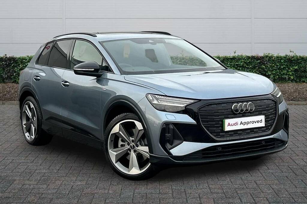 Audi Q4 E Tron 250Kw 55 Quattro 82Kwh Black Edition Blue