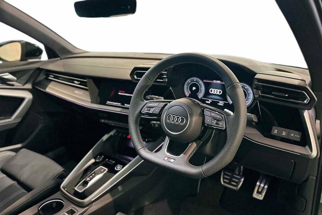 Audi A3 2.0 Tdi 150 S Line S Tronic BT75FXM Black #6