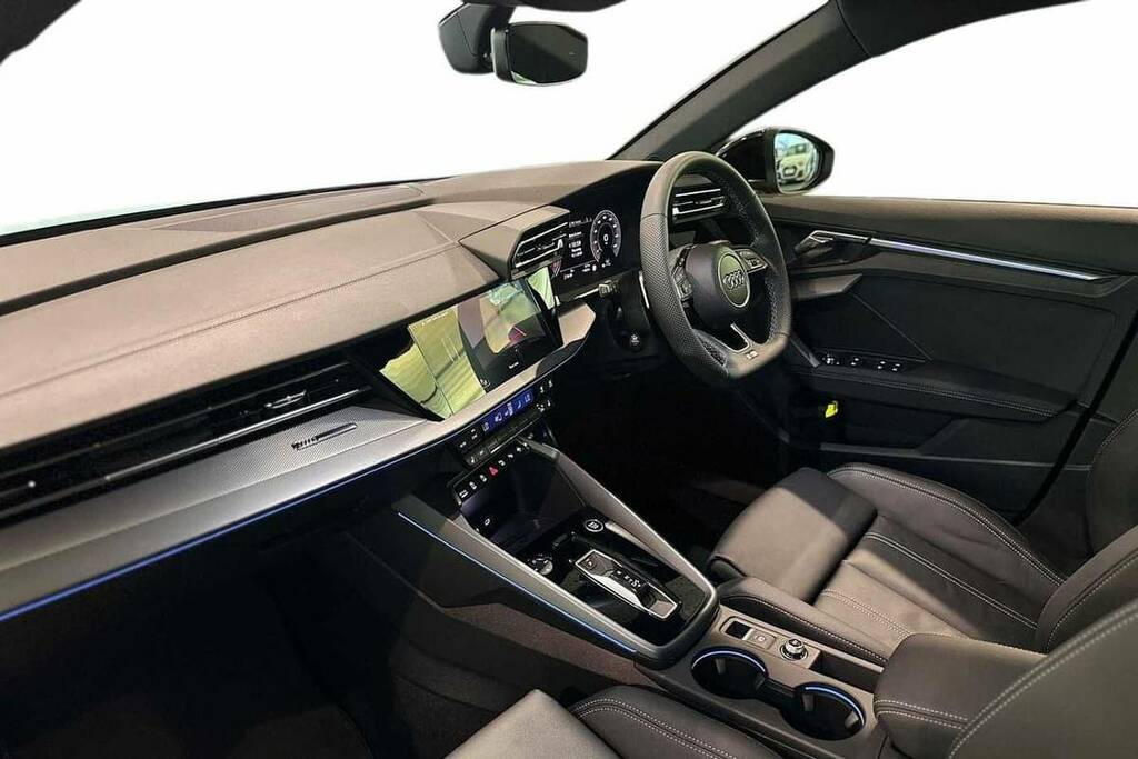 Audi A3 2.0 Tdi 150 S Line S Tronic BT75FXM Black #2