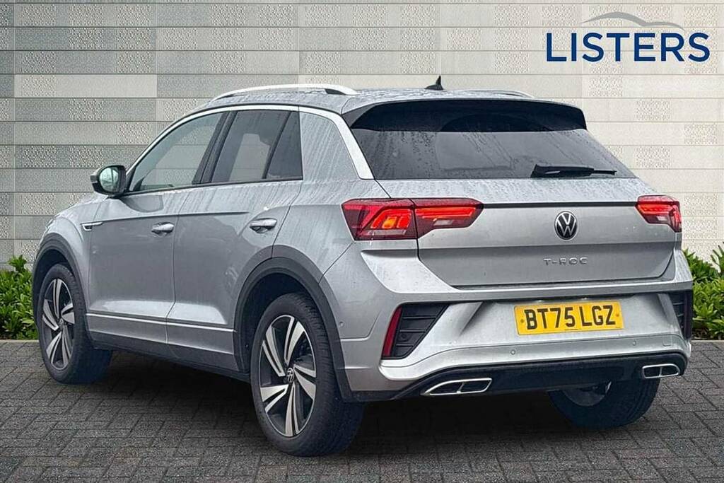 Volkswagen T-Roc 1.5 Tsi R-line Dsg BT75LGZ Silver #3