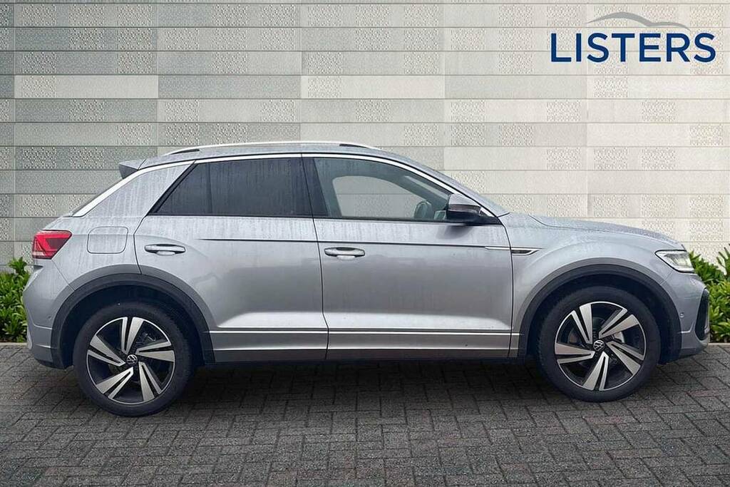 Volkswagen T-Roc 1.5 Tsi R-line Dsg BT75LGZ Silver #4
