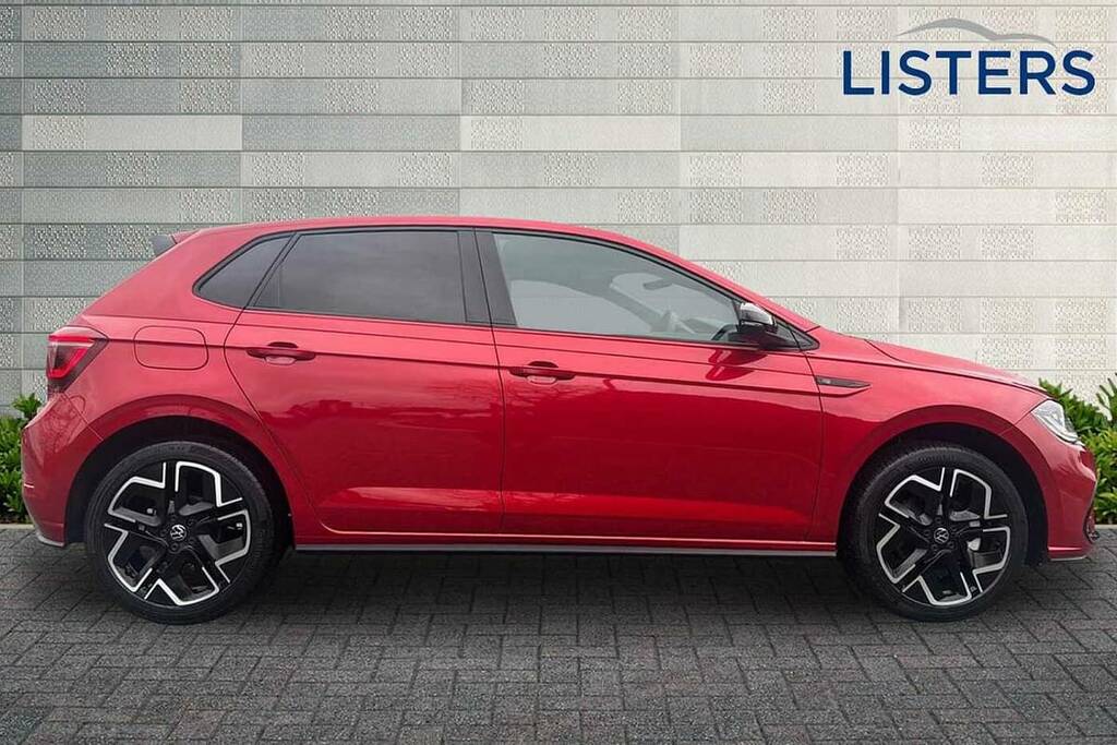 Volkswagen Polo 1.0 Tsi 115 Black Edition Dsg FD75WXX Red #4