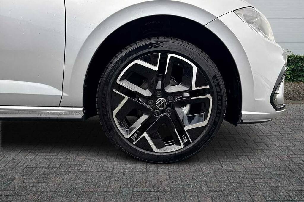 Volkswagen Polo 1.0 Tsi R-line VK75THU Silver #5