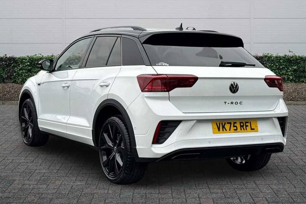 Volkswagen T-Roc 1.5 Tsi Black Edition Plus Dsg VK75RFL White #3