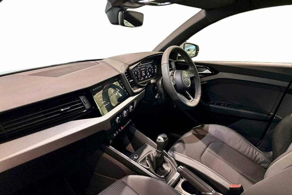 Audi A1 30 Tfsi S Line BP75OFA White #2
